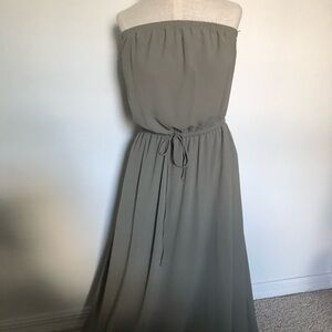 Bobeau Strapless Maxi Dress